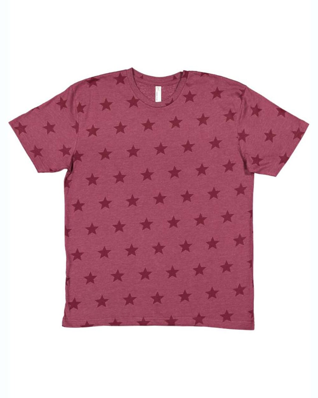 Men’s Star Print Crewneck T-Shirt for Casual, Street & Everyday Style Wear